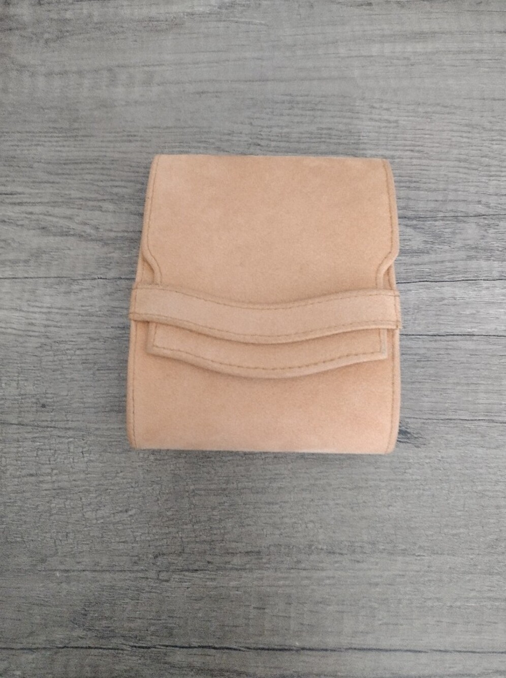 EBEL Tan Leather Watch Jewelry Storage Case Box